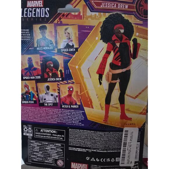 Jessica Drew Spider Woman Spider Man Across the Spider Verse Legends - Picture 3 of 4